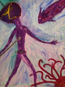 33WA-3683-162-24inX30in.-Mixed-Media-Acrylic-on-Canvas