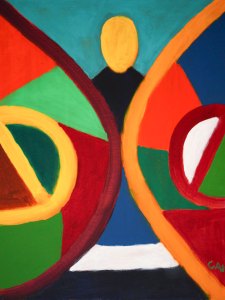 3A-3734-198 GREAT WALL-16in.X20in.-Acrylic-on-Canvas