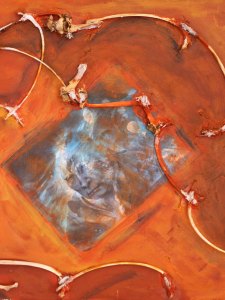 27EW-3688-167-BOULIN,-28in.X22in.-Acrylic,-Mixed-Media-on-Canvas