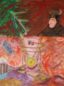 7EW-3443-14-48inX60in.Acrylic,-Mixed-Media-on-Canvas